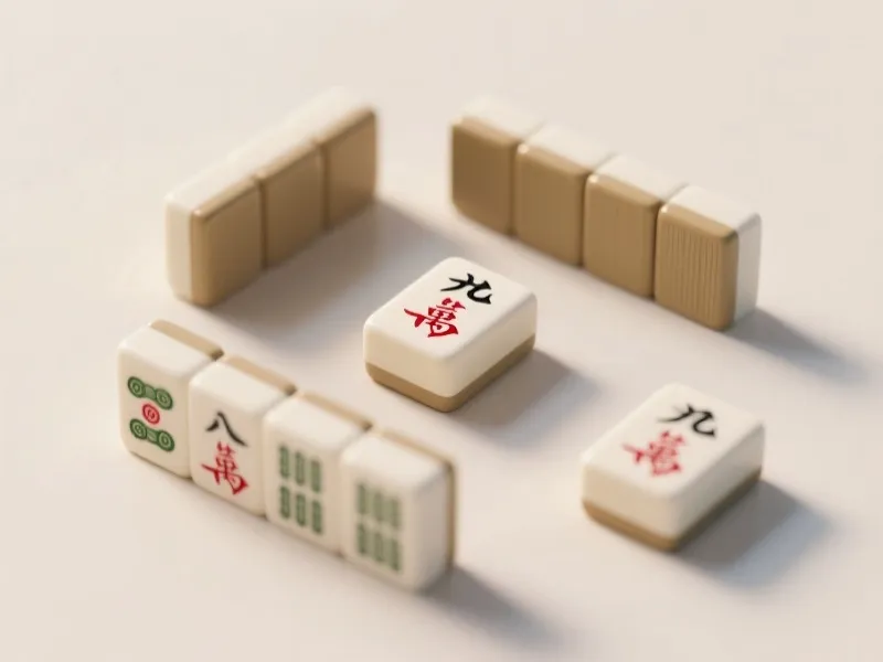 麻将游戏对战画面